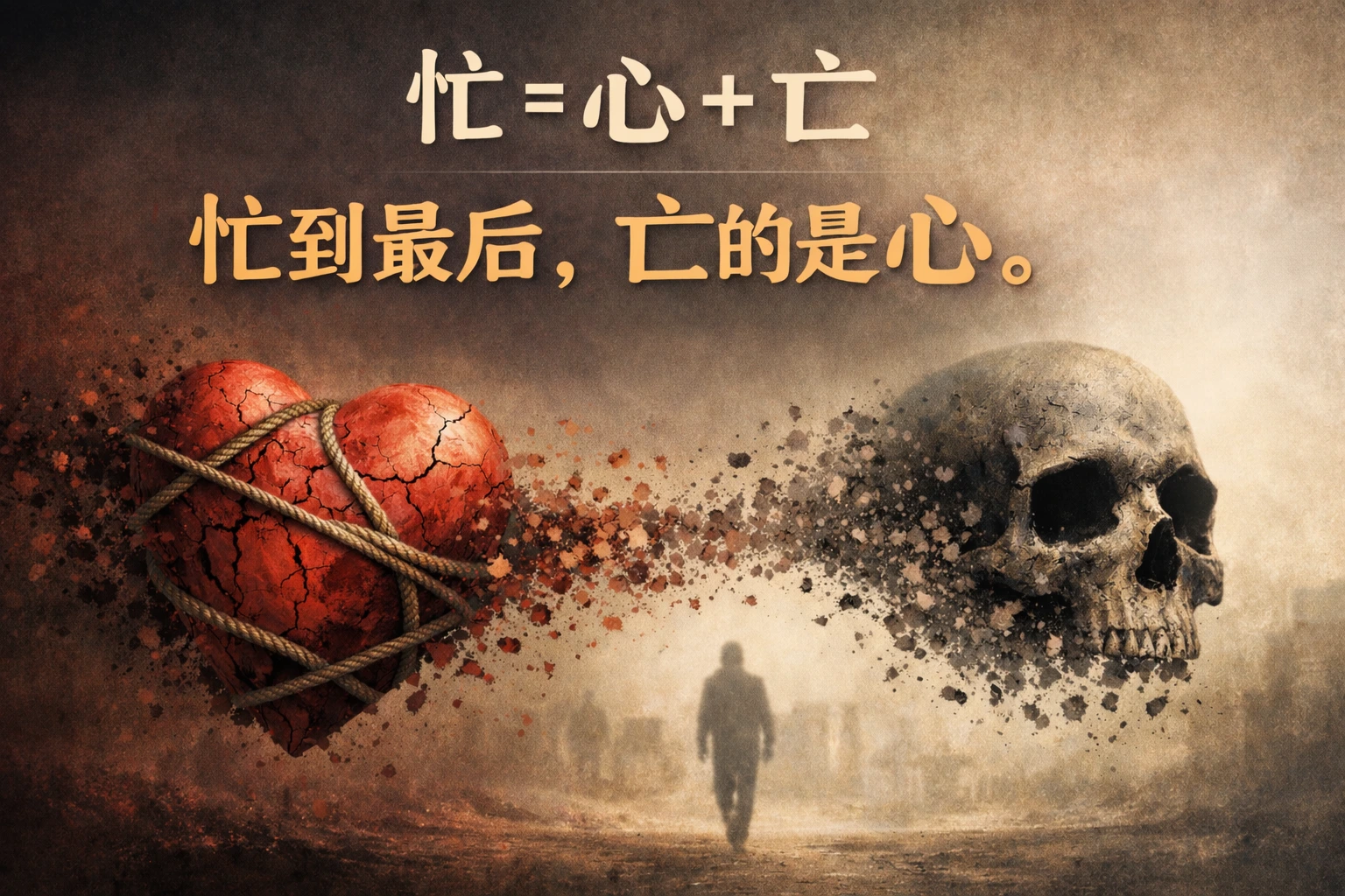 浅想录 02｜忙=心亡：你以为在努力，其实在弄丢自己